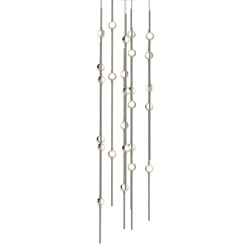 Constellation LED Pendant in Satin Nickel - available from The Lighting Shoppe, trusted by Canadian homeowners