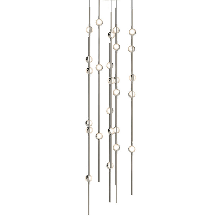 Constellation LED Pendant in Satin Nickel - available from The Lighting Shoppe, trusted by Canadian homeowners