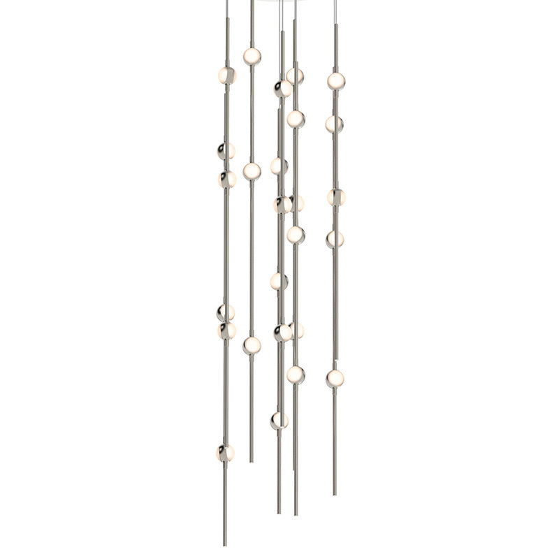 Constellation LED Pendant in Satin Nickel - available from The Lighting Shoppe, trusted by Canadian homeowners