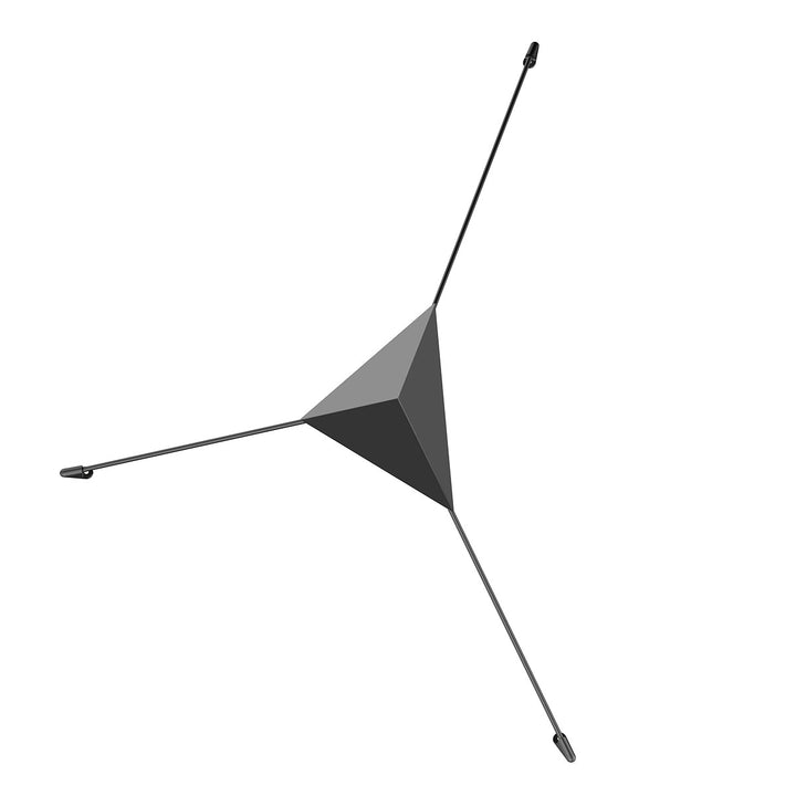 Abstract LED Surface Mount in Satin Black - available from The Lighting Shoppe, trusted by Canadian homeowners