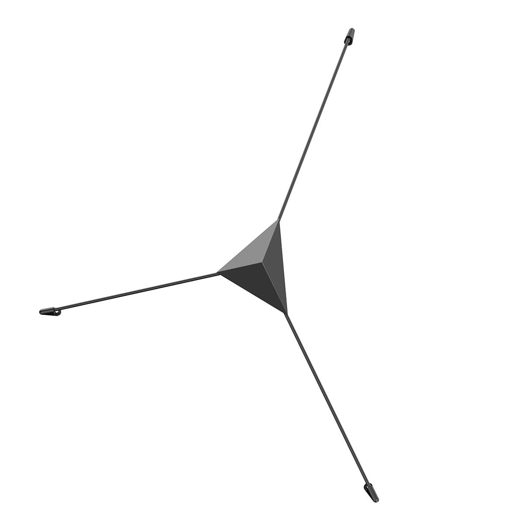 Abstract LED Surface Mount in Satin Black - available from The Lighting Shoppe, trusted by Canadian homeowners