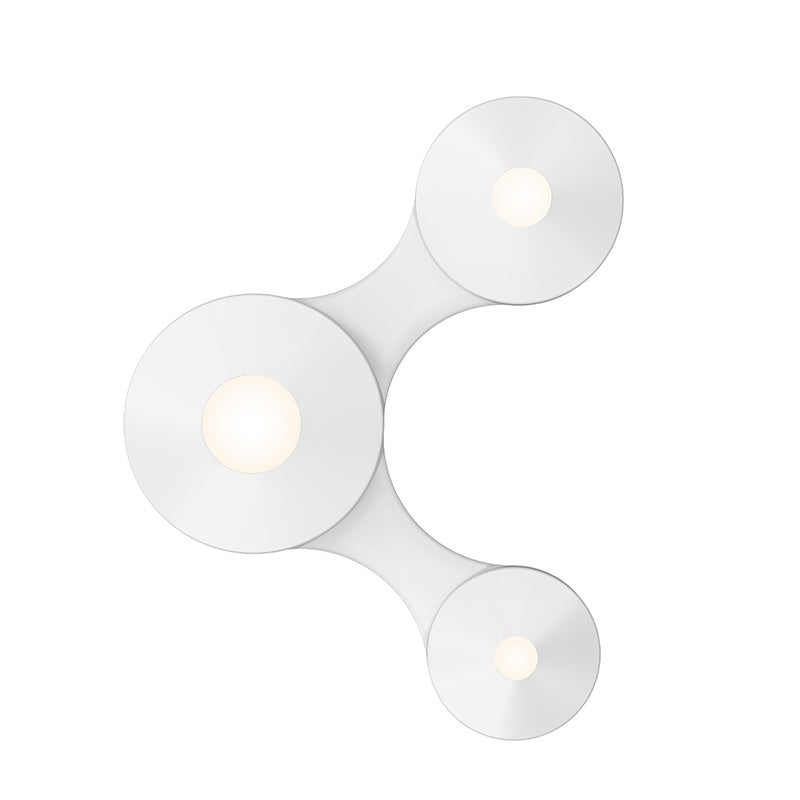 Coral Surface LED Surface Mount in Satin White - available from The Lighting Shoppe, trusted by Canadian homeowners