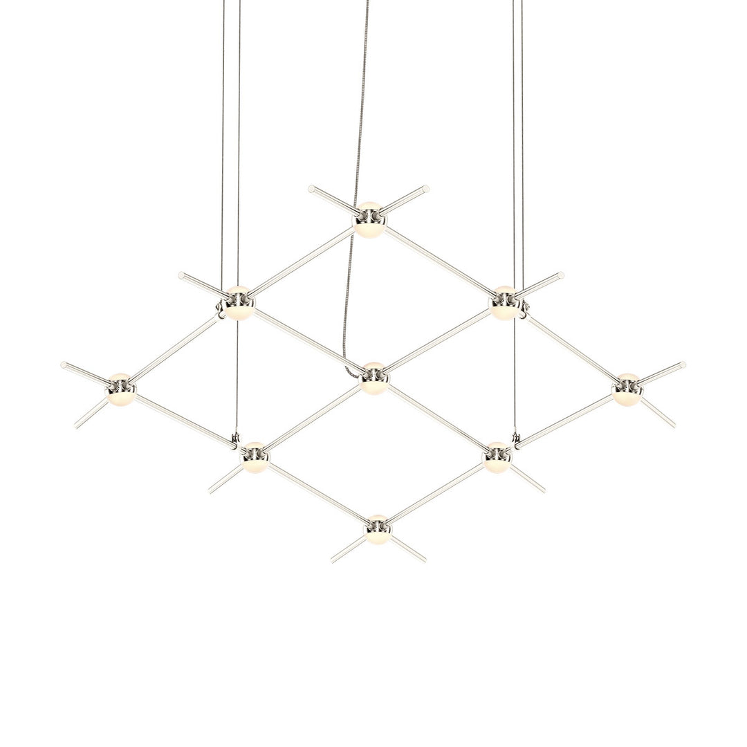 Constellation LED Lantern in Satin Nickel - available from The Lighting Shoppe, trusted by Canadian homeowners