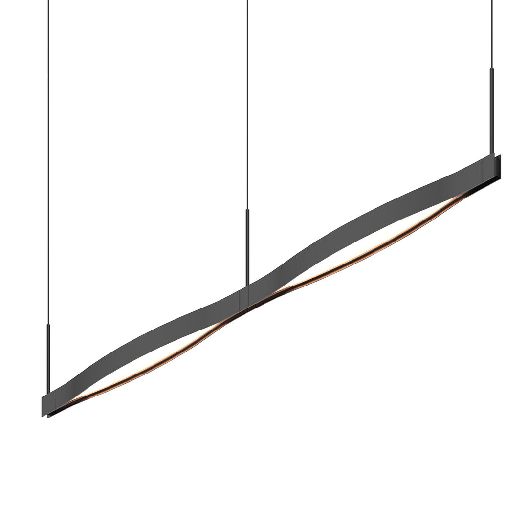 Ola LED Pendant in Satin Black - available from The Lighting Shoppe, trusted by Canadian homeowners