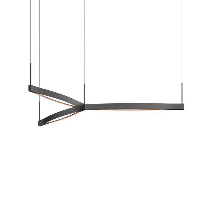 Ola LED Pendant in Satin Black - available from The Lighting Shoppe, trusted by Canadian homeowners