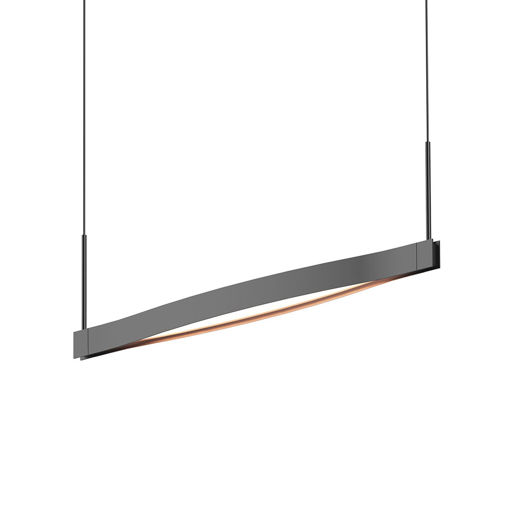 Ola LED Pendant in Satin Black - available from The Lighting Shoppe, trusted by Canadian homeowners
