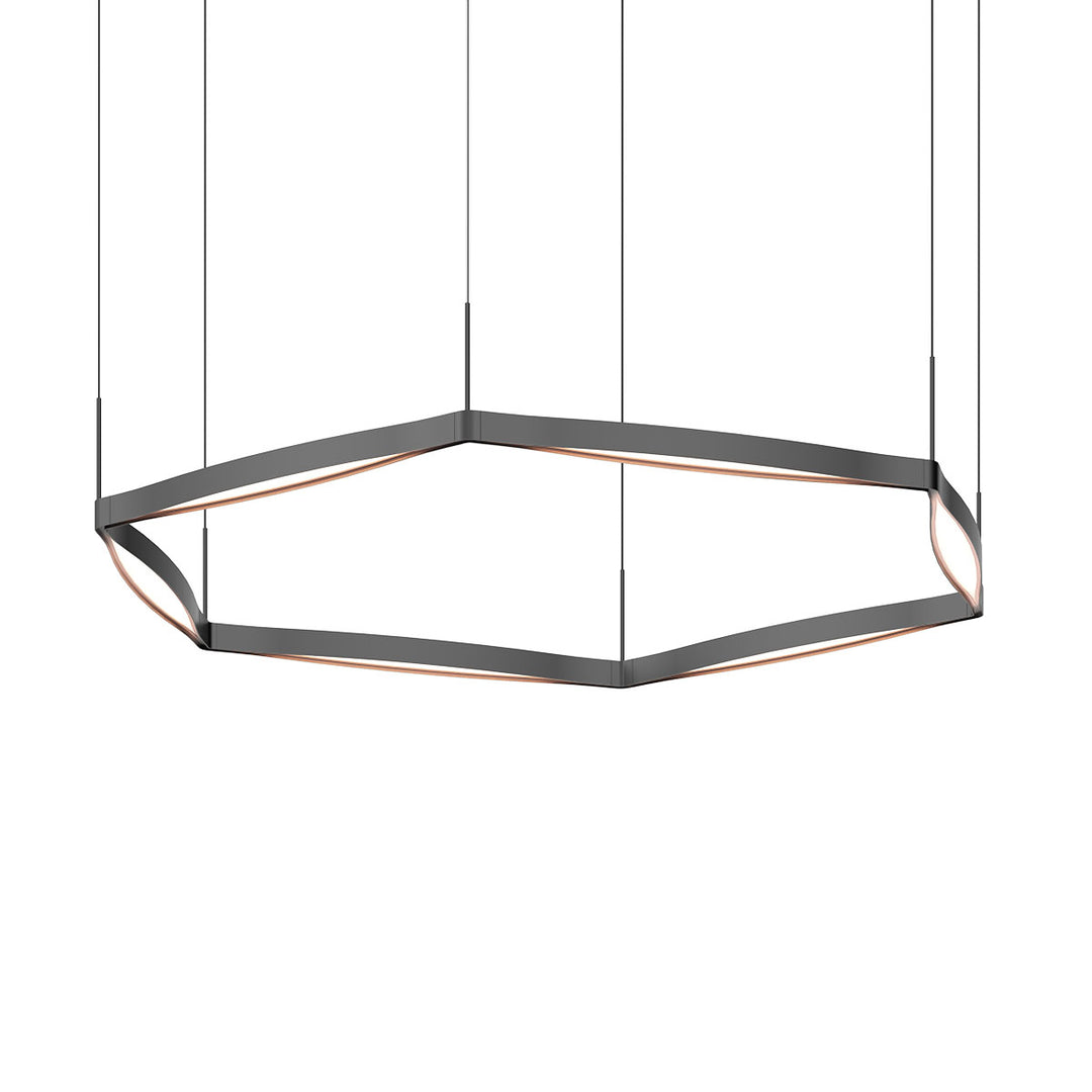 Ola LED Pendant in Satin Black - available from The Lighting Shoppe, trusted by Canadian homeowners