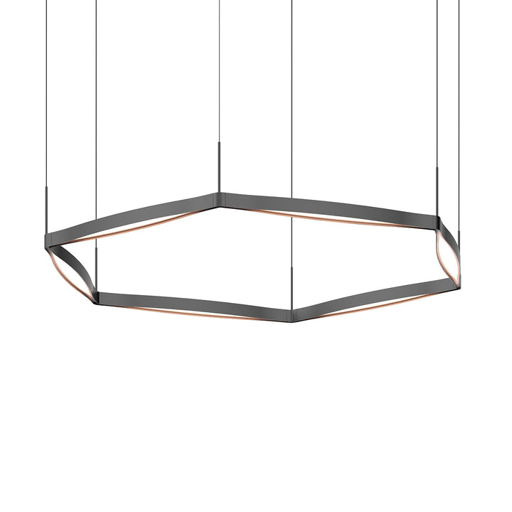 Ola LED Pendant in Satin Black - available from The Lighting Shoppe, trusted by Canadian homeowners