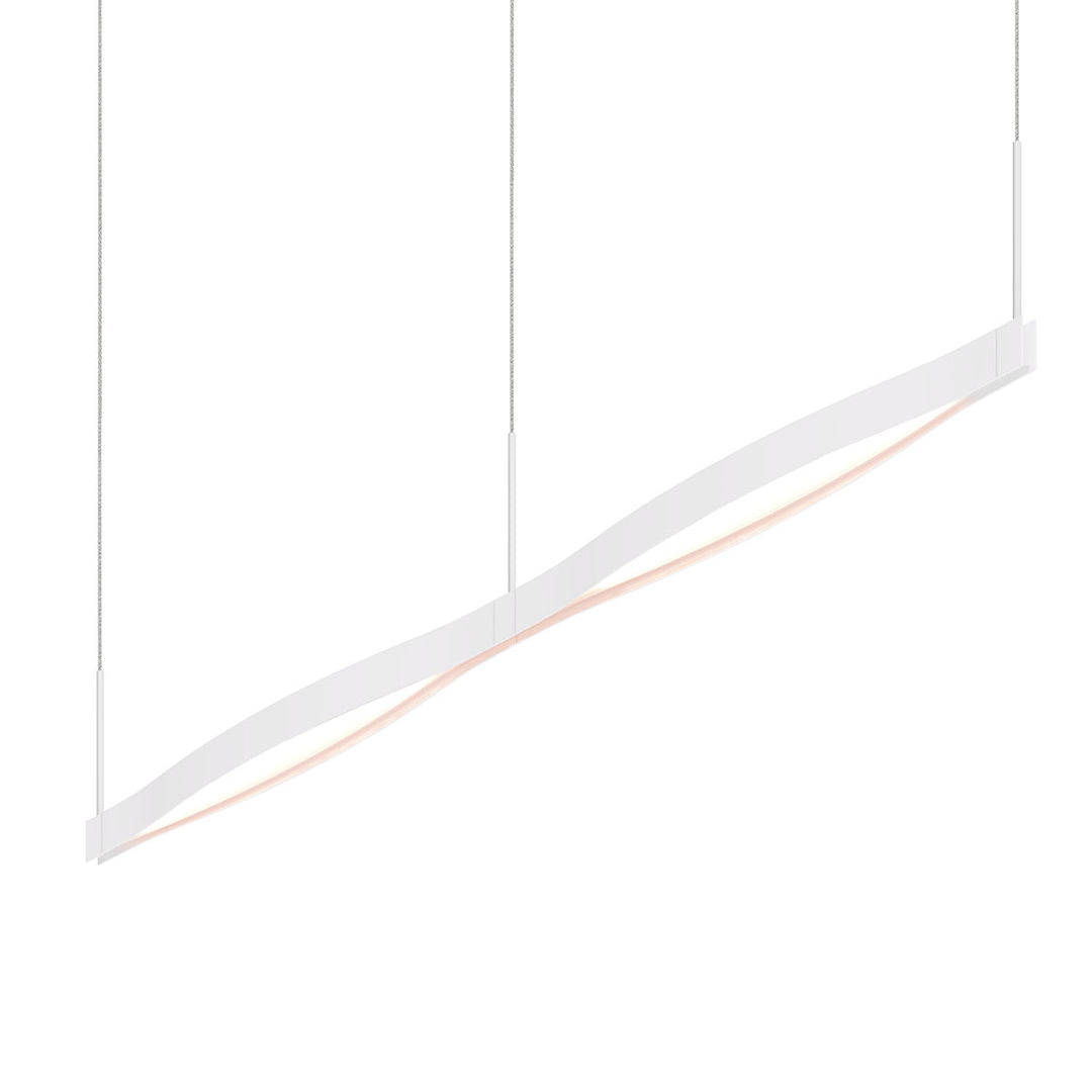 Ola LED Pendant in Satin White - available from The Lighting Shoppe, trusted by Canadian homeowners