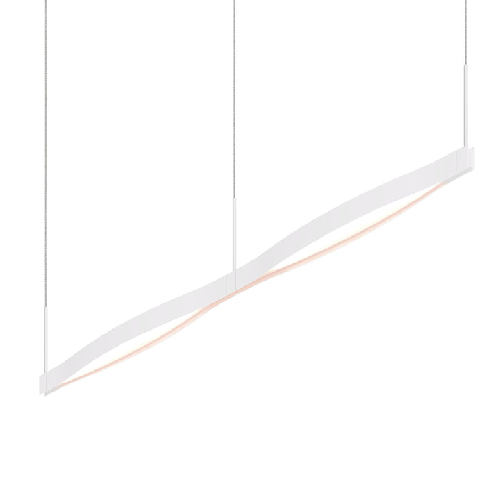 Ola LED Pendant in Satin White - available from The Lighting Shoppe, trusted by Canadian homeowners