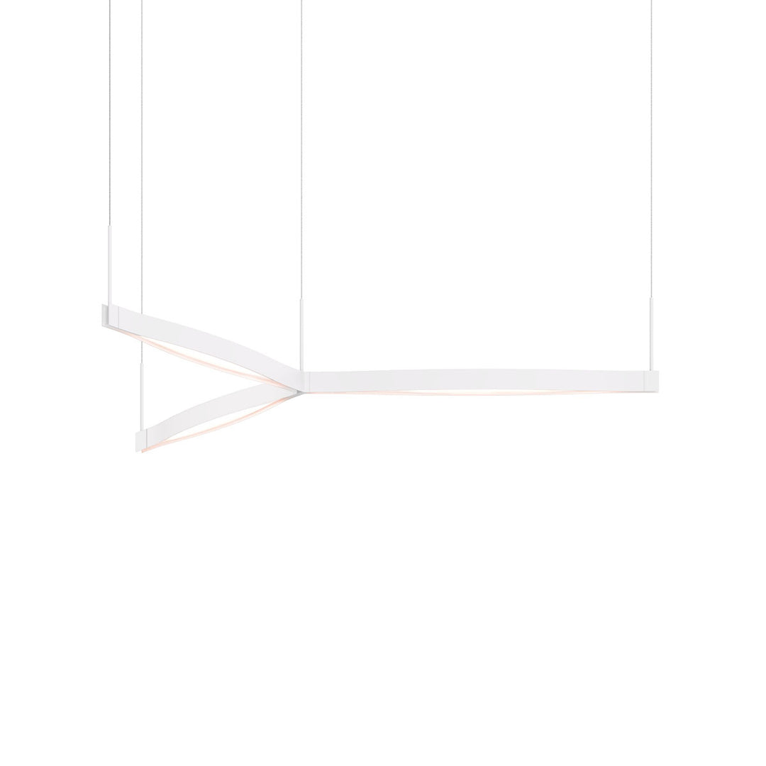 Ola LED Pendant in Satin White - available from The Lighting Shoppe, trusted by Canadian homeowners