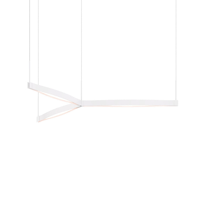 Ola LED Pendant in Satin White - available from The Lighting Shoppe, trusted by Canadian homeowners