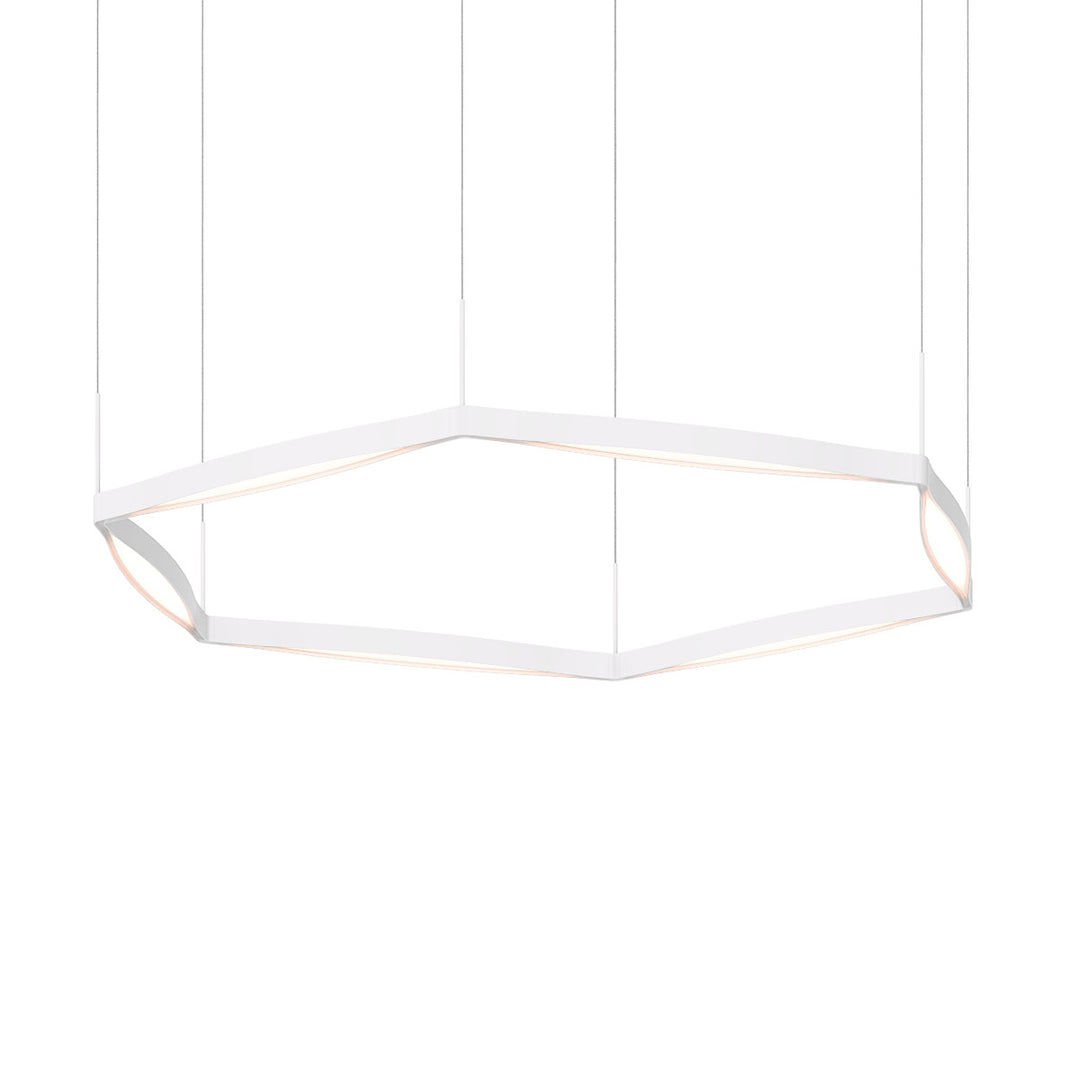 Ola LED Pendant in Satin White - available from The Lighting Shoppe, trusted by Canadian homeowners
