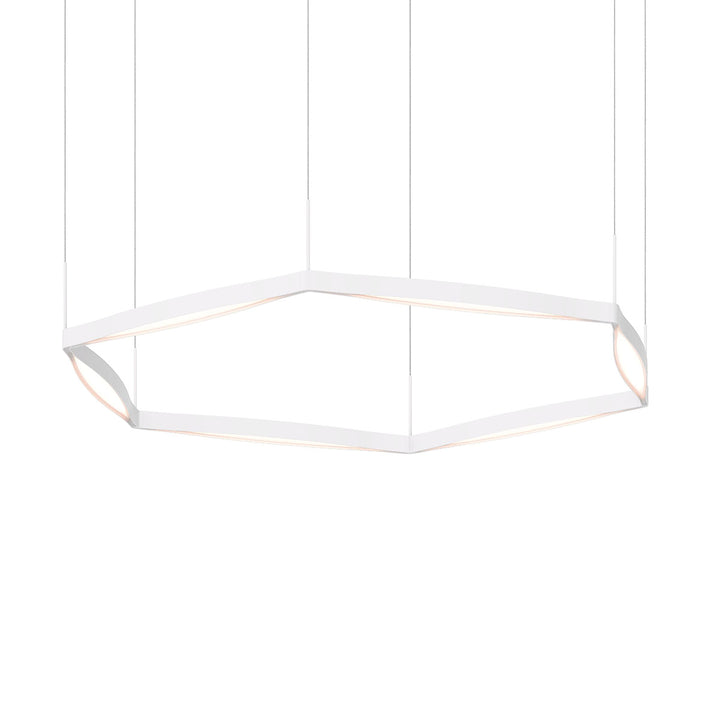 Ola LED Pendant in Satin White - available from The Lighting Shoppe, trusted by Canadian homeowners
