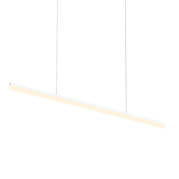 Stiletto LED Pendant in Satin White - available from The Lighting Shoppe, trusted by Canadian homeowners