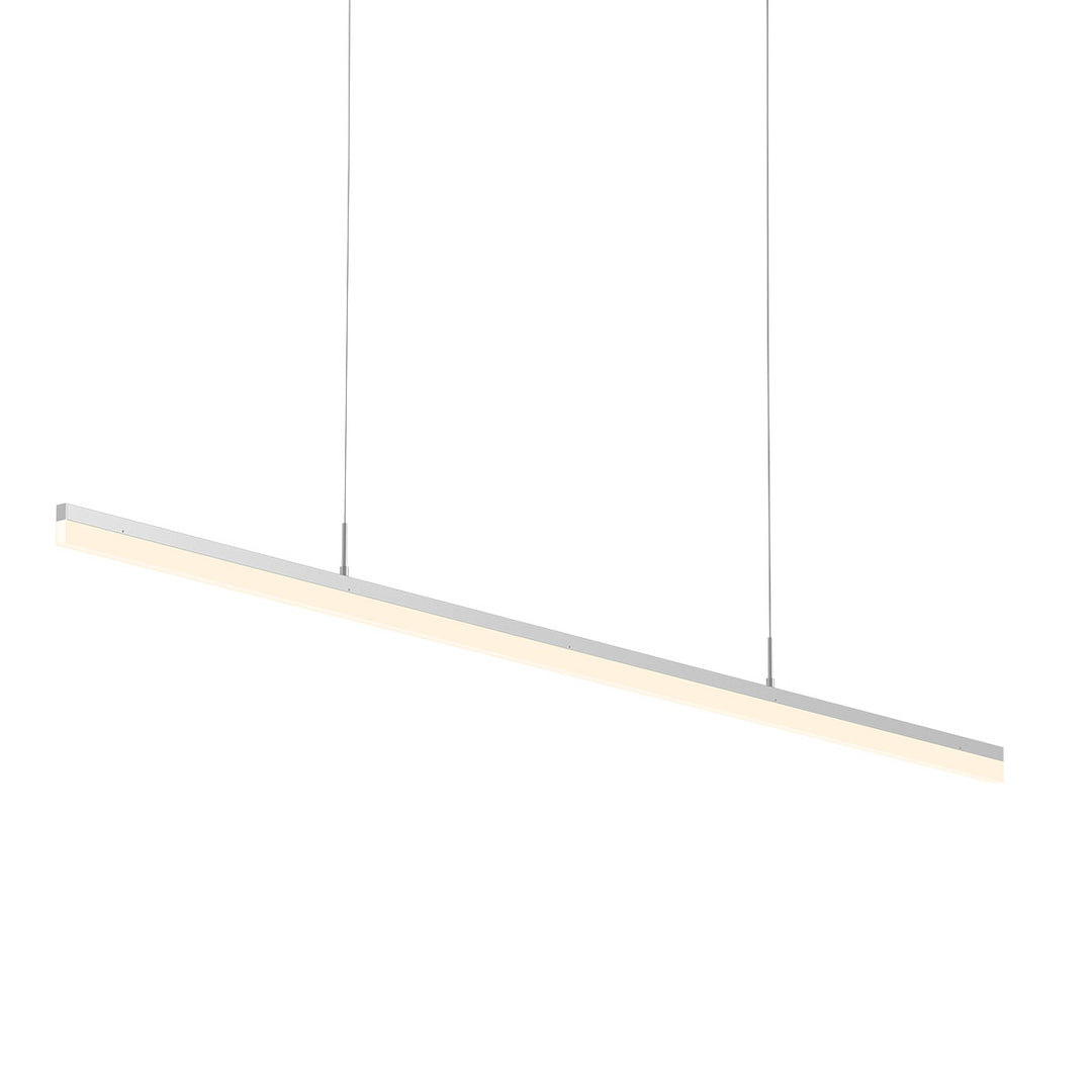 Stiletto LED Pendant in Bright Satin Aluminum - available from The Lighting Shoppe, trusted by Canadian homeowners