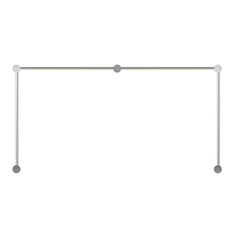 Purolinear 360 LED Wall Bar in Polished Chrome - available from The Lighting Shoppe, trusted by Canadian homeowners