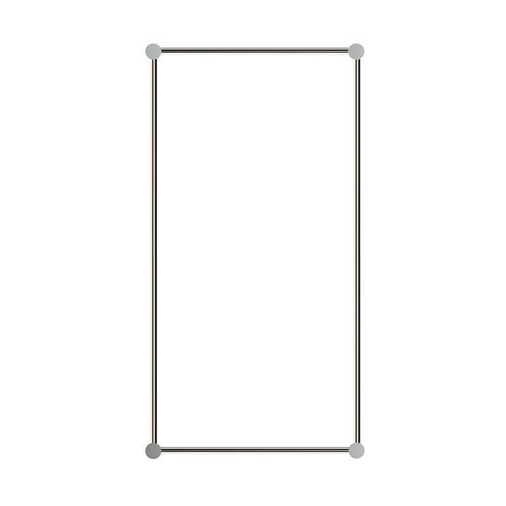 Purolinear 360 LED Wall Bar in Polished Chrome - available from The Lighting Shoppe, trusted by Canadian homeowners