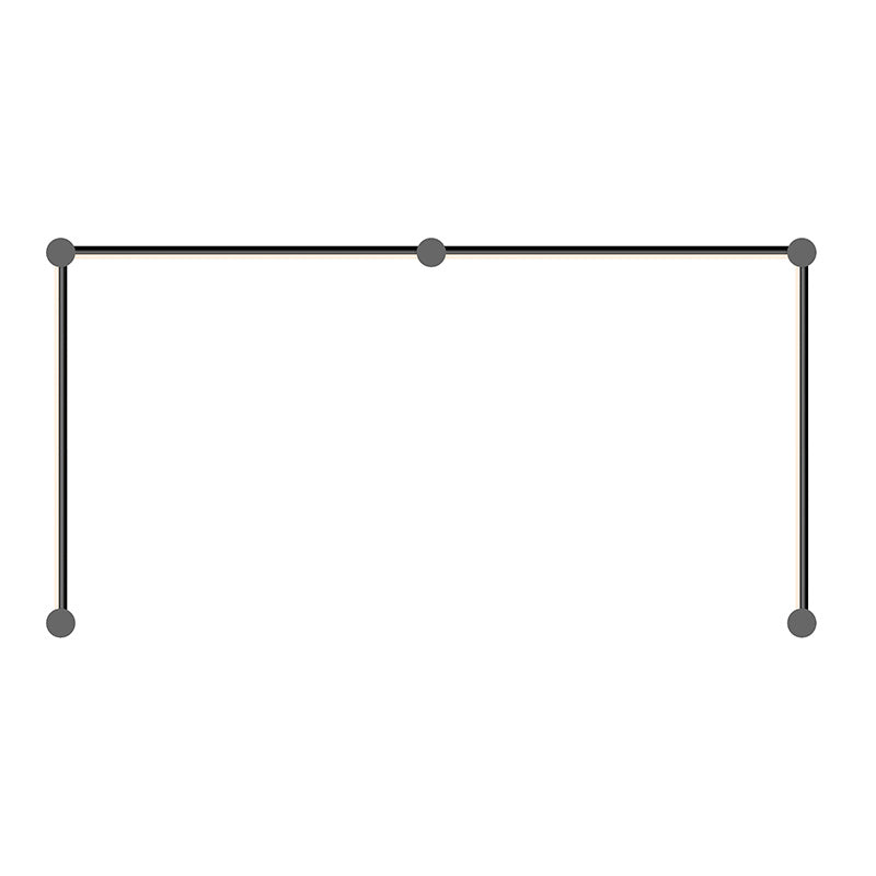 Purolinear 360 LED Wall Bar in Satin Black - available from The Lighting Shoppe, trusted by Canadian homeowners