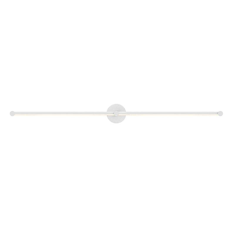 Purolinear 360 LED Wall Bar in Satin White - available from The Lighting Shoppe, trusted by Canadian homeowners