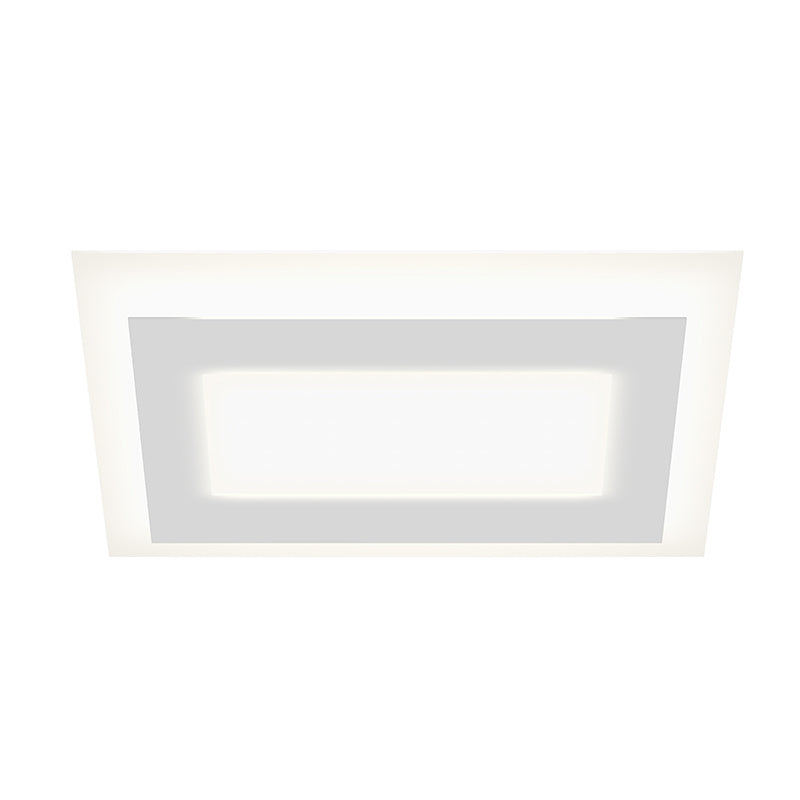 Offset LED Surface Mount in Textured White - available from The Lighting Shoppe, trusted by Canadian homeowners