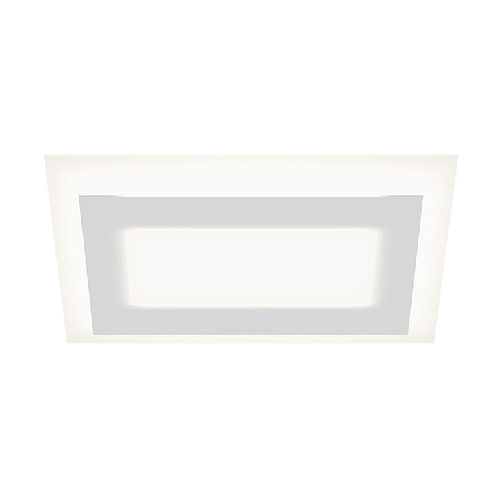 Offset LED Surface Mount in Textured White - available from The Lighting Shoppe, trusted by Canadian homeowners