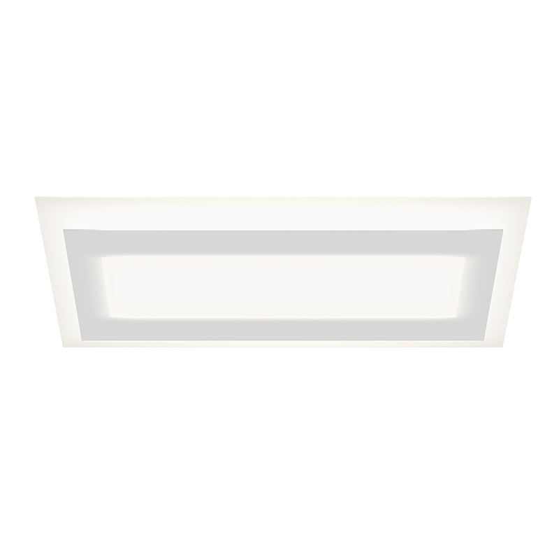 Offset LED Surface Mount in Textured White - available from The Lighting Shoppe, trusted by Canadian homeowners