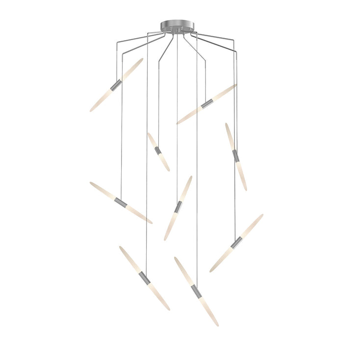 Sonneman - 2894.16 - LED Pendant - Ballet - Bright Satin Aluminum