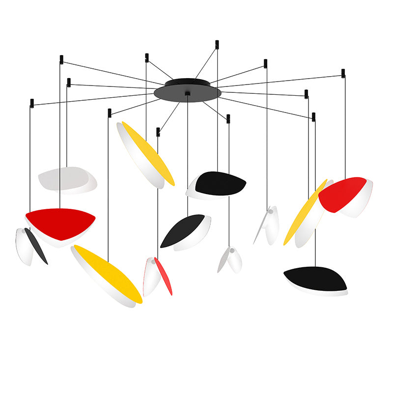 Papillons LED Pendant in Satin Black - available from The Lighting Shoppe, trusted by Canadian homeowners