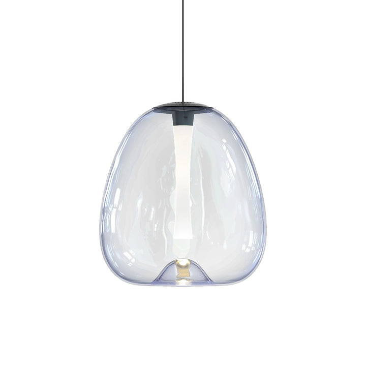 Mela LED Pendant in Satin Black - available from The Lighting Shoppe, trusted by Canadian homeowners