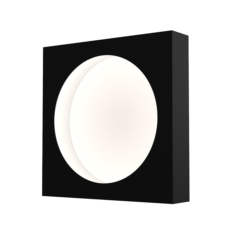 Vuoto LED Wall Sconce in Satin Black - available from The Lighting Shoppe, trusted by Canadian homeowners