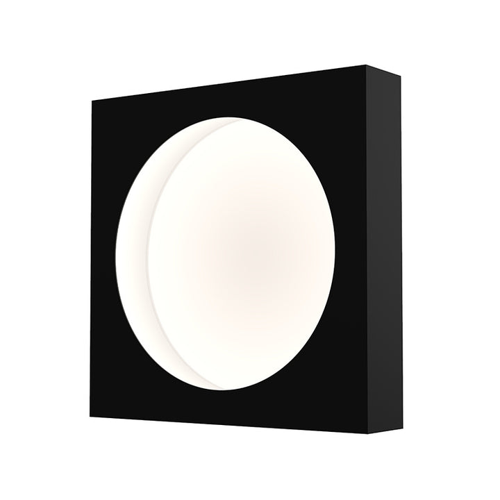 Vuoto LED Wall Sconce in Satin Black - available from The Lighting Shoppe, trusted by Canadian homeowners
