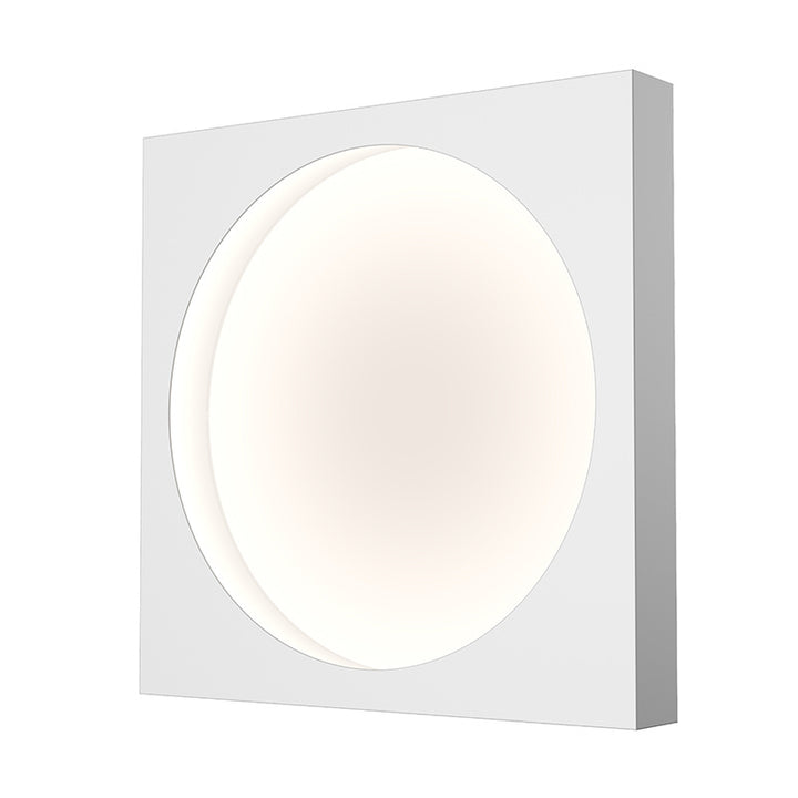 Vuoto LED Wall Sconce in Satin White - available from The Lighting Shoppe, trusted by Canadian homeowners