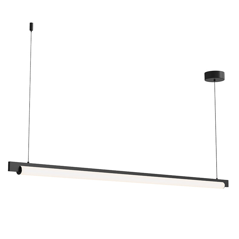 Keel LED Pendant in Satin Black - available from The Lighting Shoppe, trusted by Canadian homeowners