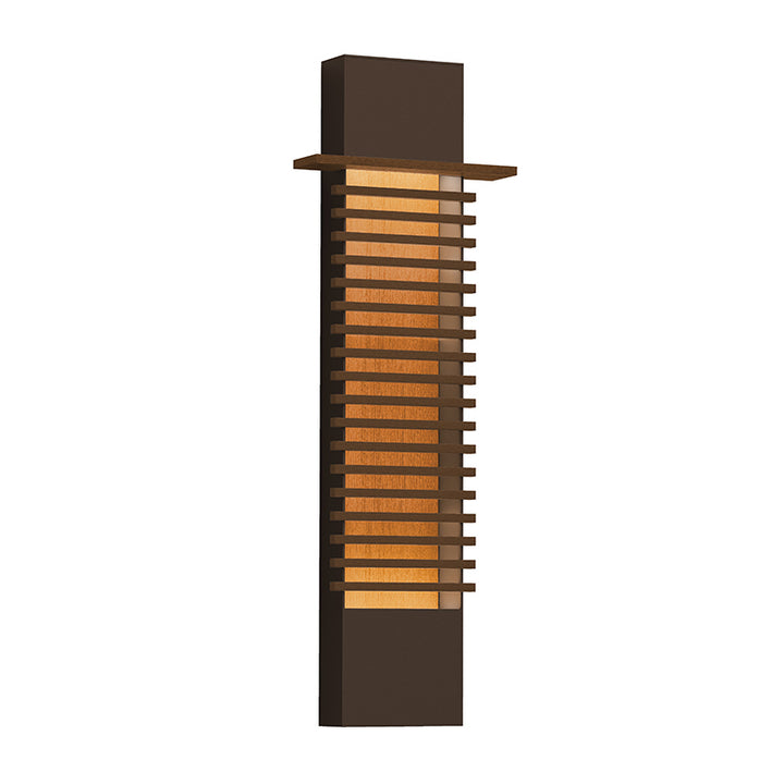 Kengo LED Wall Sconce in Textured Bronze - available from The Lighting Shoppe, trusted by Canadian homeowners