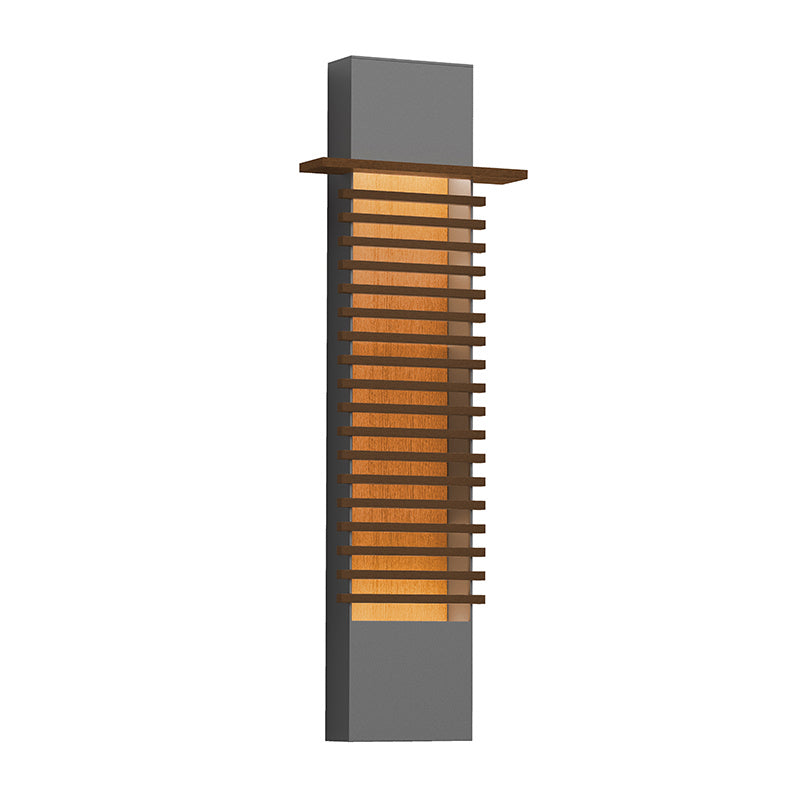 Kengo LED Wall Sconce in Textured Gray - available from The Lighting Shoppe, trusted by Canadian homeowners