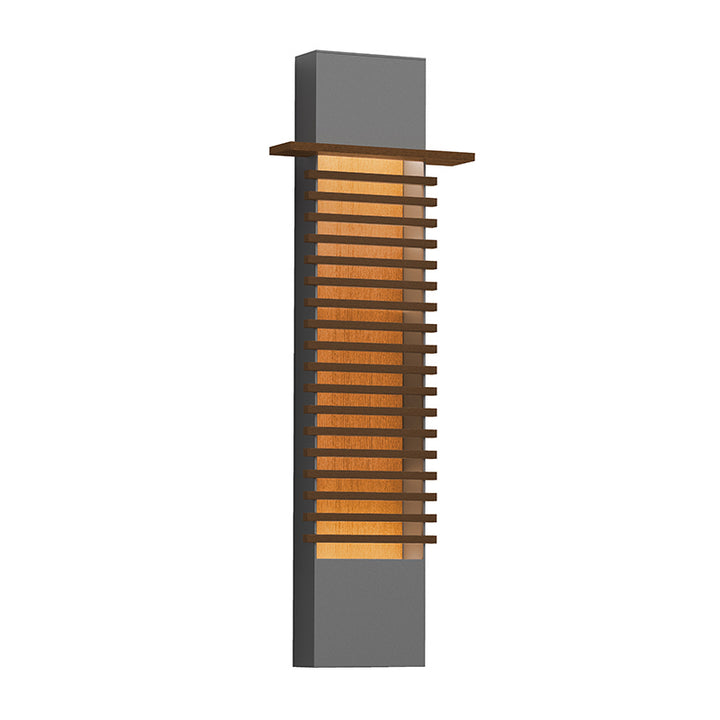 Kengo LED Wall Sconce in Textured Gray - available from The Lighting Shoppe, trusted by Canadian homeowners