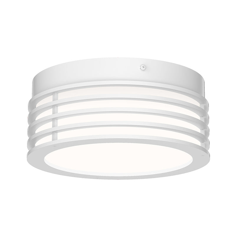 Marue LED Surface Mount in Textured White - available from The Lighting Shoppe, trusted by Canadian homeowners