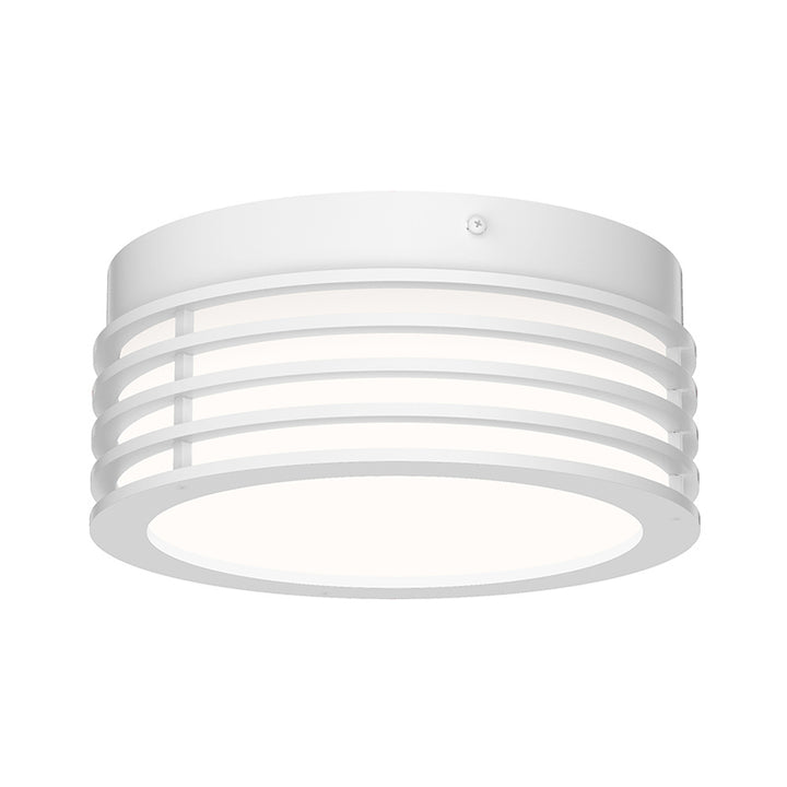 Marue LED Surface Mount in Textured White - available from The Lighting Shoppe, trusted by Canadian homeowners