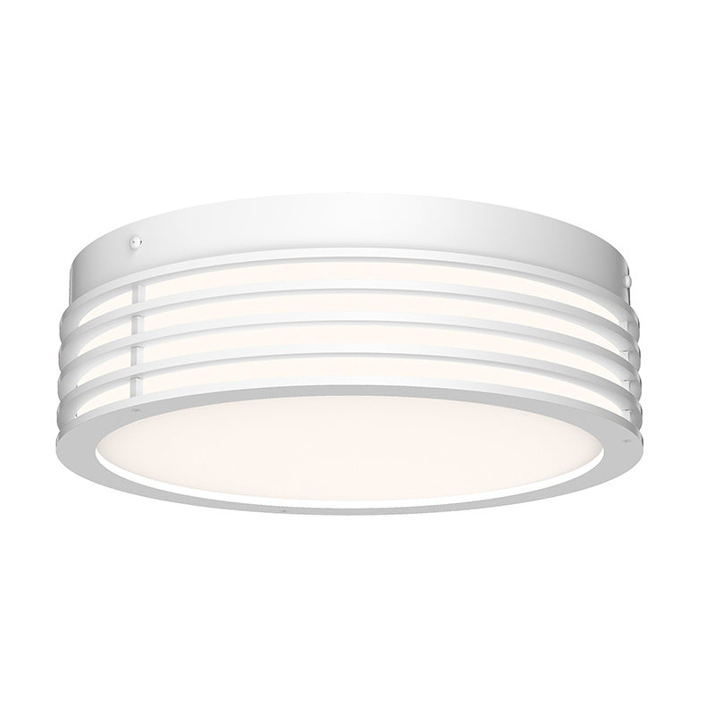 Marue LED Surface Mount in Textured White - available from The Lighting Shoppe, trusted by Canadian homeowners
