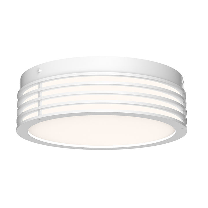 Marue LED Surface Mount in Textured White - available from The Lighting Shoppe, trusted by Canadian homeowners