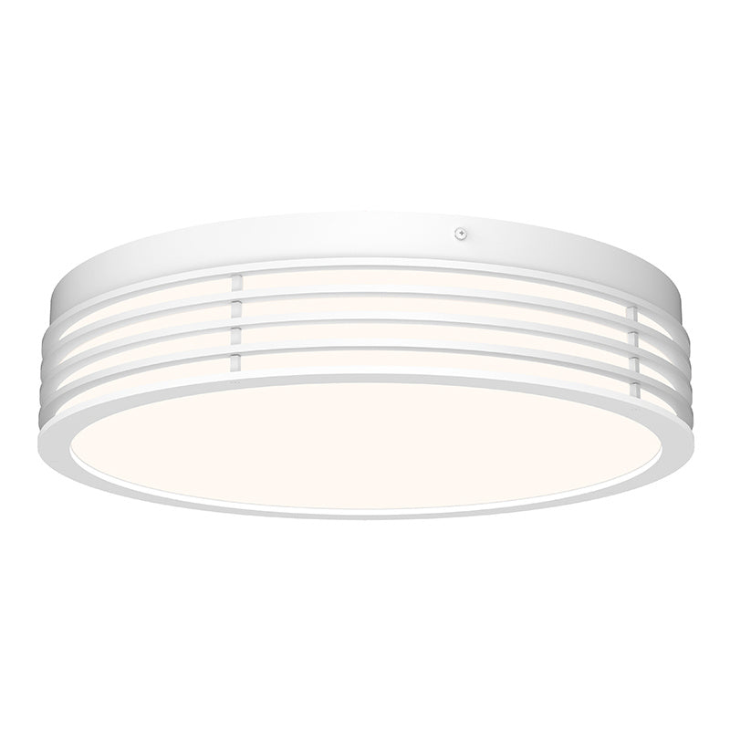 Marue LED Surface Mount in Textured White - available from The Lighting Shoppe, trusted by Canadian homeowners