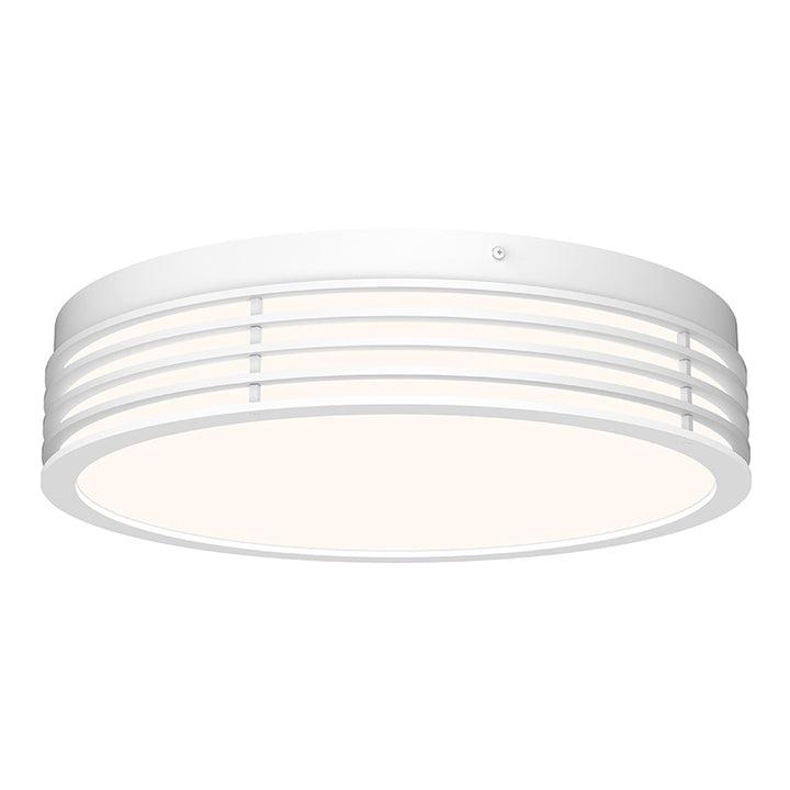 Marue LED Surface Mount in Textured White - available from The Lighting Shoppe, trusted by Canadian homeowners