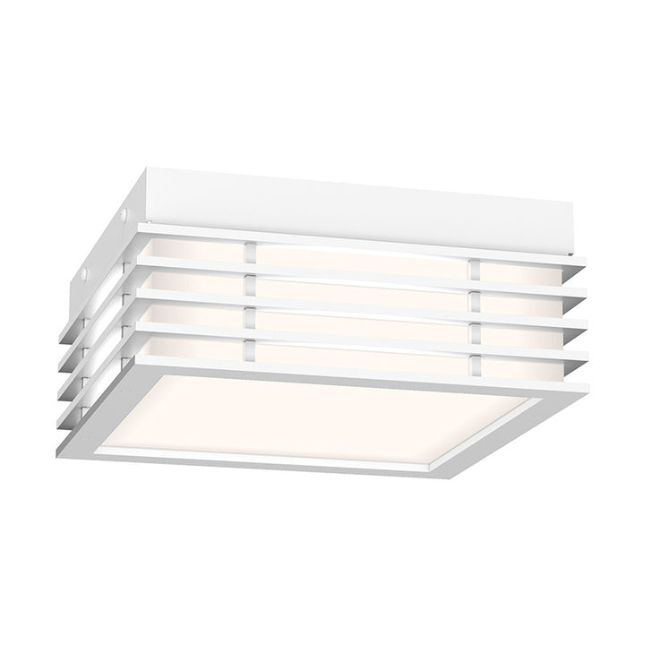 Marue LED Surface Mount in Textured White - available from The Lighting Shoppe, trusted by Canadian homeowners