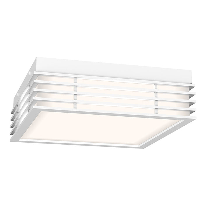 Marue LED Surface Mount in Textured White - available from The Lighting Shoppe, trusted by Canadian homeowners