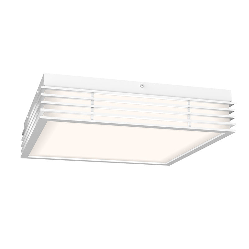 Marue LED Surface Mount in Textured White - available from The Lighting Shoppe, trusted by Canadian homeowners