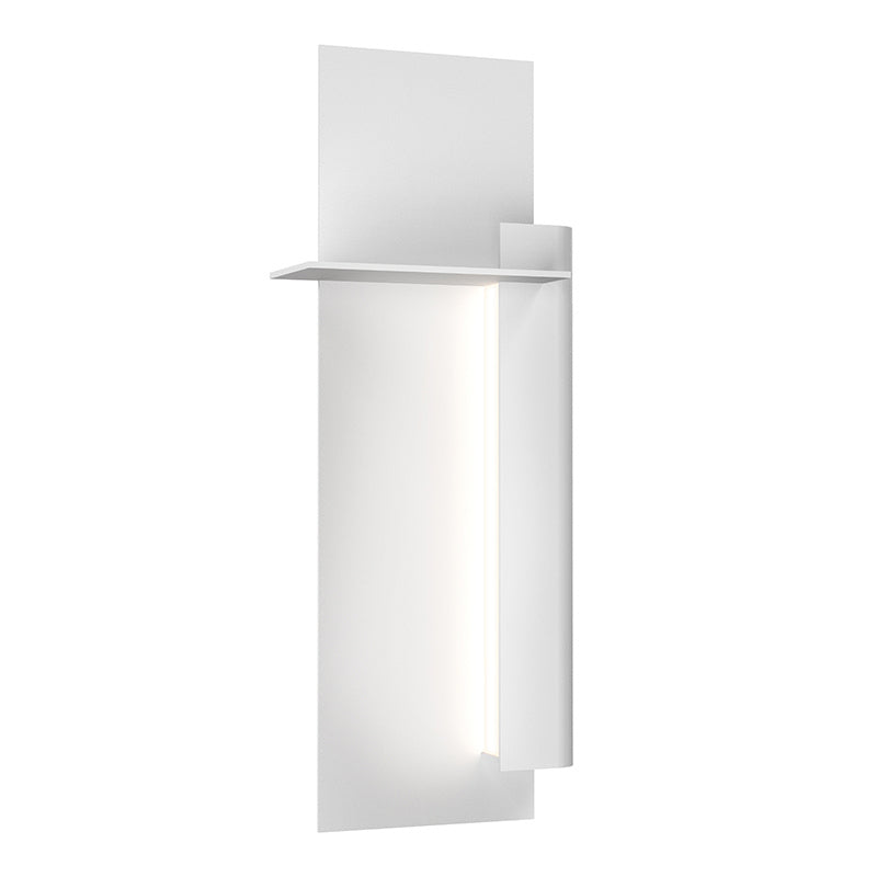 Backgate LED Wall Sconce in Textured White - available from The Lighting Shoppe, trusted by Canadian homeowners