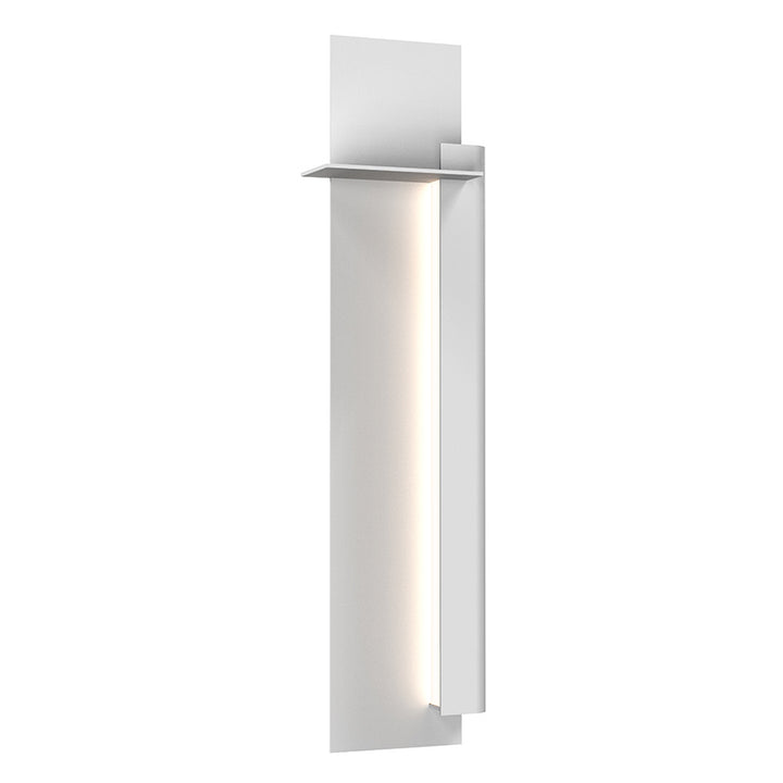 Backgate LED Wall Sconce in Textured White - available from The Lighting Shoppe, trusted by Canadian homeowners
