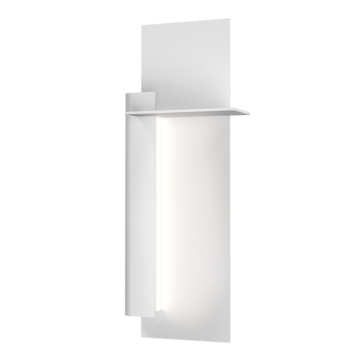 Backgate LED Wall Sconce in Textured White - available from The Lighting Shoppe, trusted by Canadian homeowners