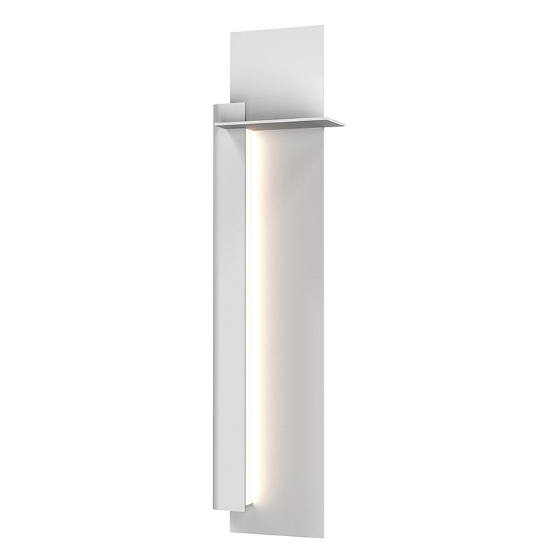 Backgate LED Wall Sconce in Textured White - available from The Lighting Shoppe, trusted by Canadian homeowners